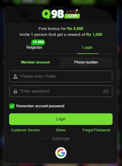 Login